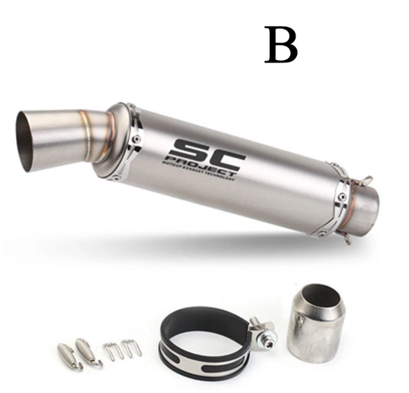 Universal 38-51mm SC Moto Silencer Motorcycle Exhaust Muffler "Variant B"
